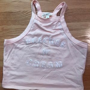 Pacsun crop top by LA hearts